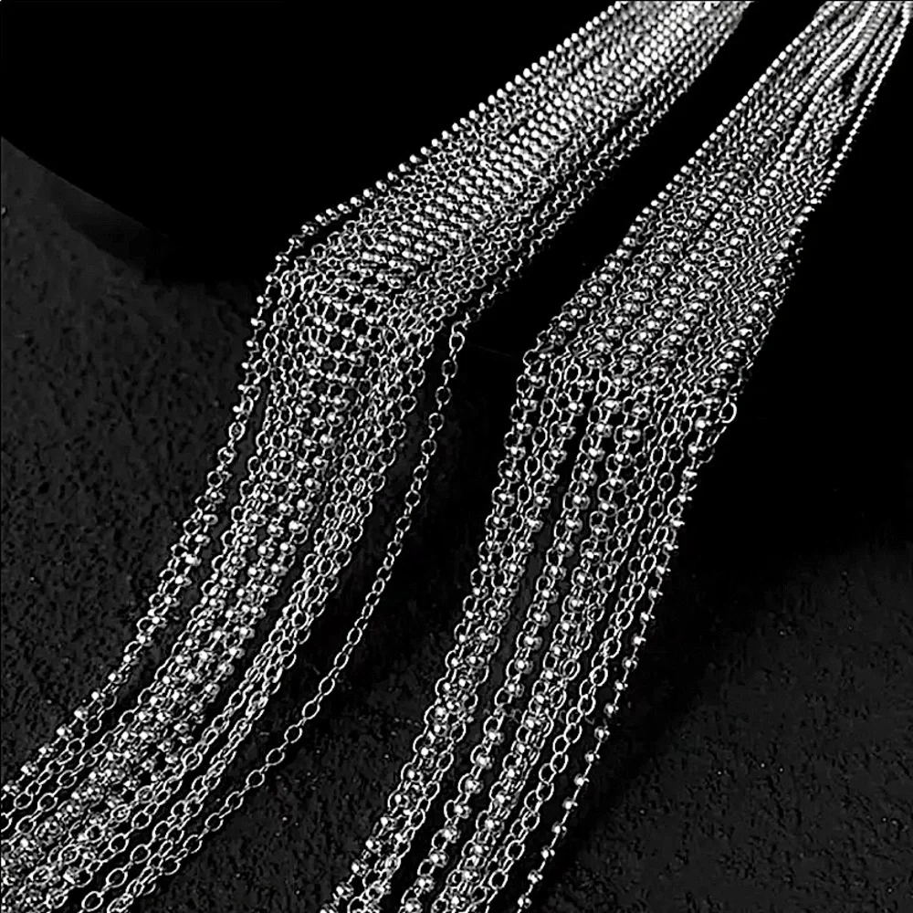 N/A silver chain